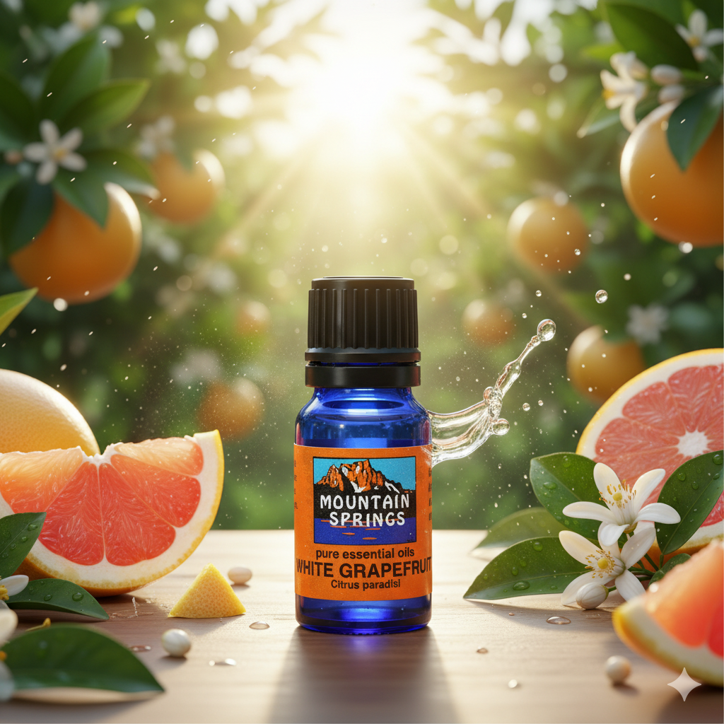Grapefruit Oil, White 10 ml.