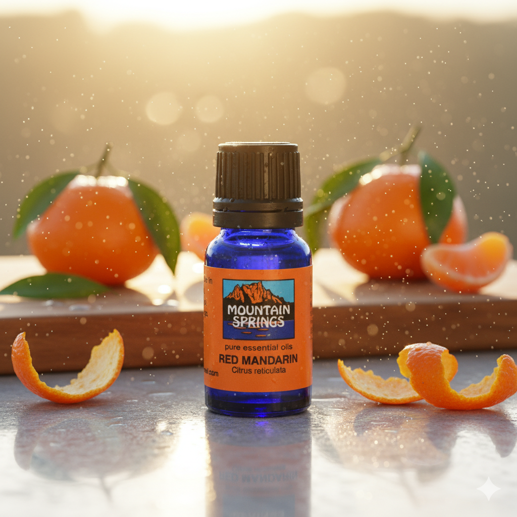 Mandarin Oil, Red 10 ml.
