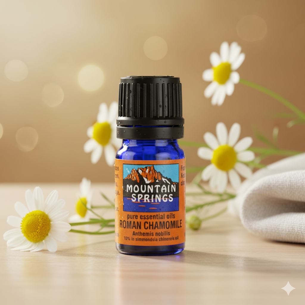Roman Chamomile, 10% in Jojoba Oil 5 ml.